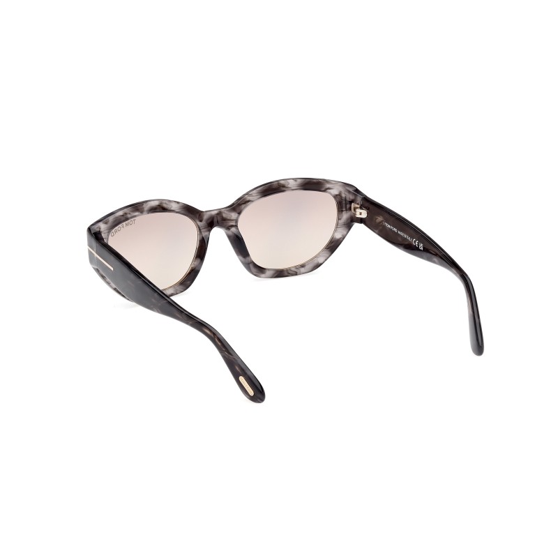 Tom Ford FT 1086 PENNY - 55C Farbiges Havanna
