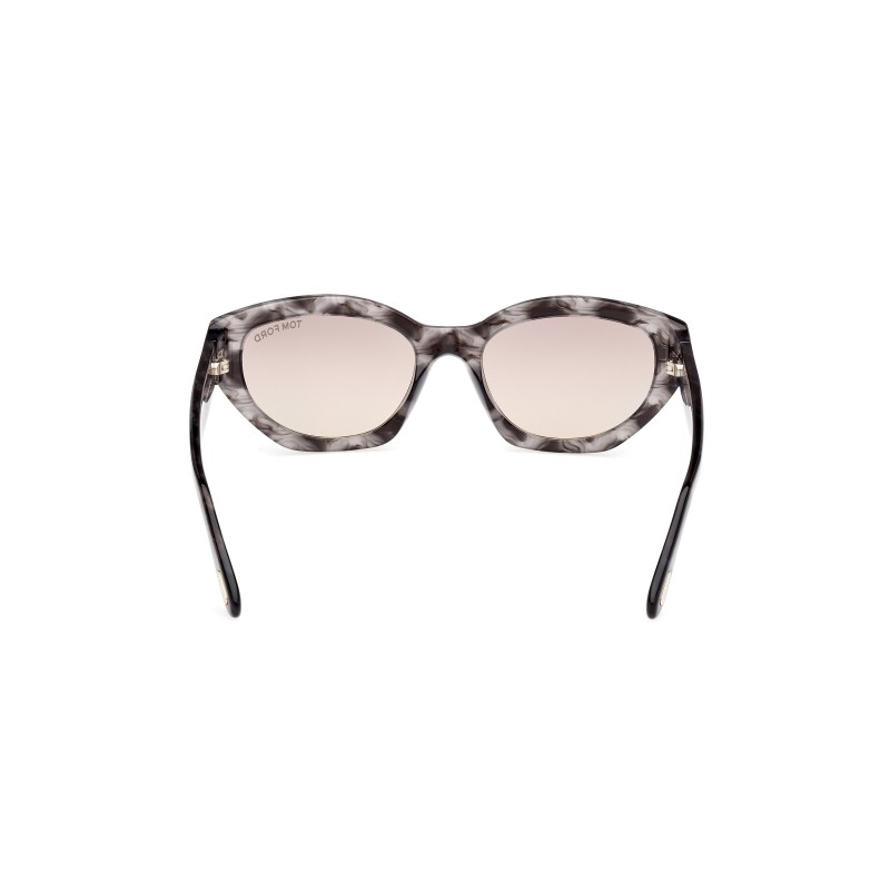 Tom Ford FT 1086 PENNY - 55C Farbiges Havanna