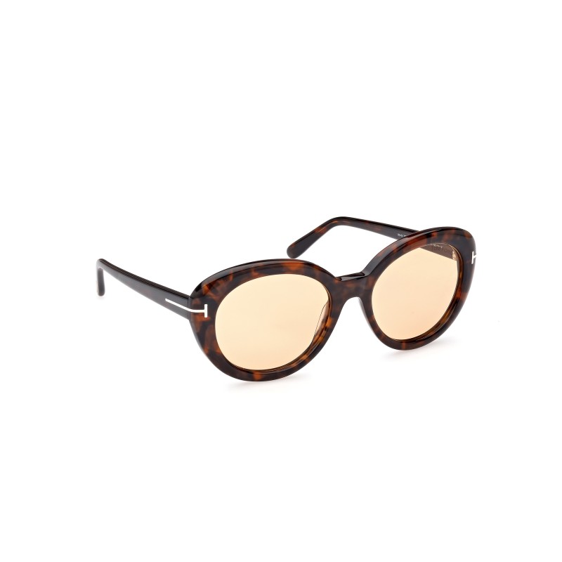 Tom Ford FT 1009 Lily-02 - 52E Dunkles Havanna